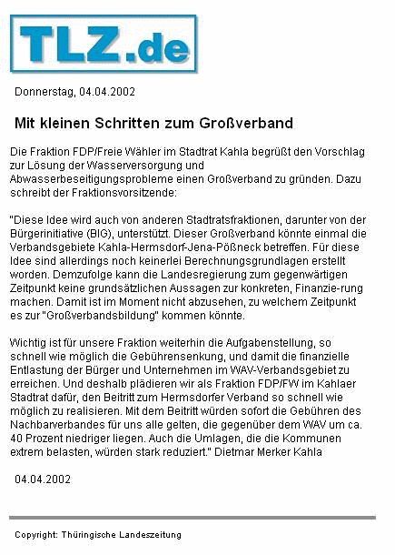 TLZ-Artikel 5. 4. 2002