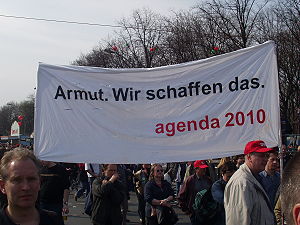 Armut. Wir schaffen das. agenda 2010