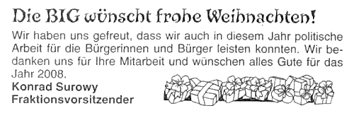 BIG-Weihnachtsgruß