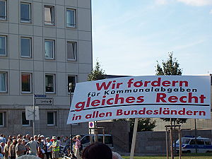 Demo Erfurt 11. 9. 2008