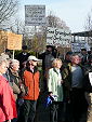 Protest vor dem Landtag