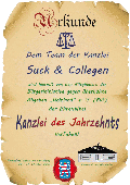 Ehrentitel 'Kanzlei des Jahrzehnts'